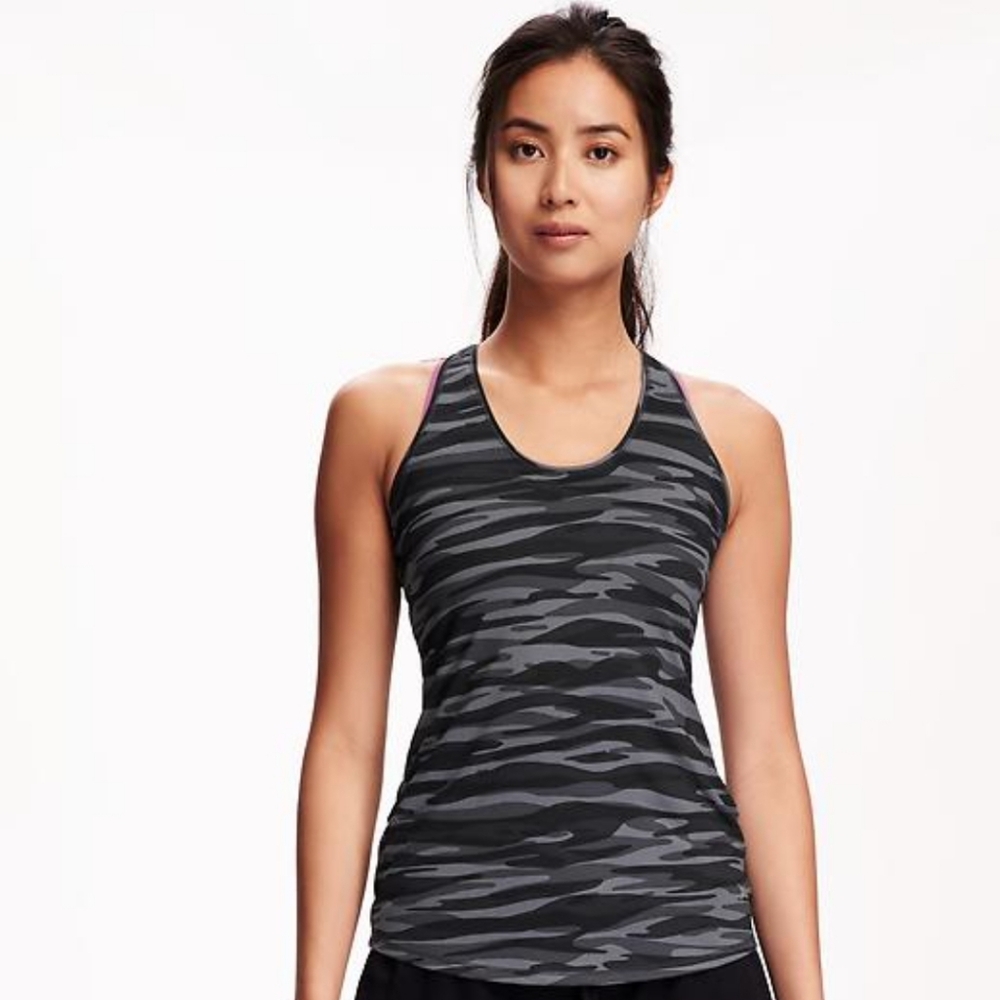 Old Navy Camo Tank Top Women's Sz L